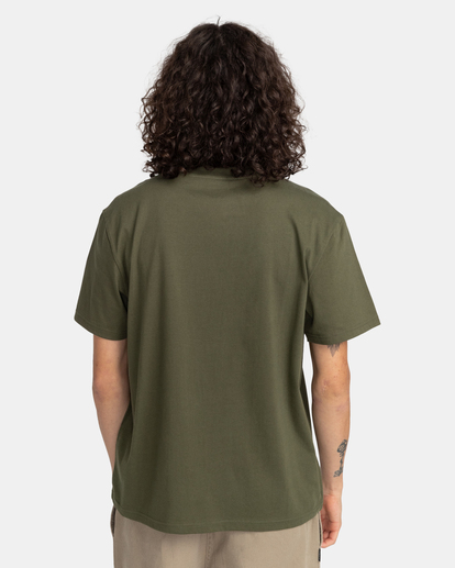 5 Vertical - Camiseta para Hombre Verde Z1SSI4ELF1 Element