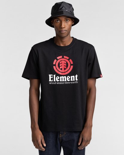 1 Vertical - T-Shirt für Männer Schwarz Z1SSI4ELF1 Element