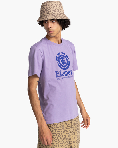 2 Vertical - T-shirt pour Homme Violet Z1SSI4ELF1 Element