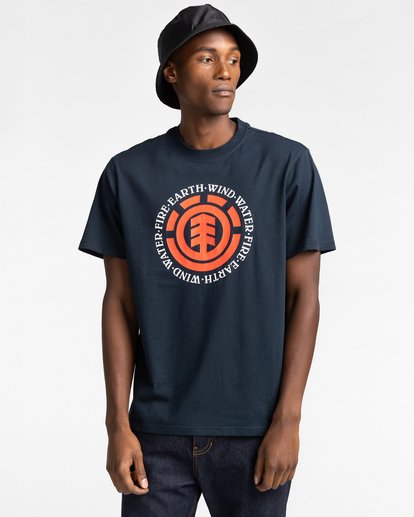 1 Seal - T-Shirt for Men Blue Z1SSI7ELF1 Element