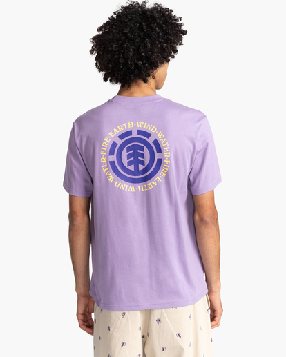 5 Seal - T-shirt pour Homme Violet Z1SSI8ELF1 Element