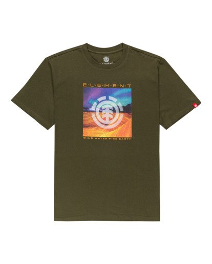 0 Dusky - T-Shirt for Men Green Z1SSJ7ELF1 Element