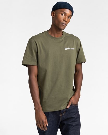 2 Joint - T-Shirt for Men Green Z1SSM4ELF1 Element