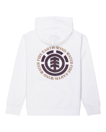 1 Seal - Sweat à capuche pour Garçon Blanc Z2HOB6ELF1 Element