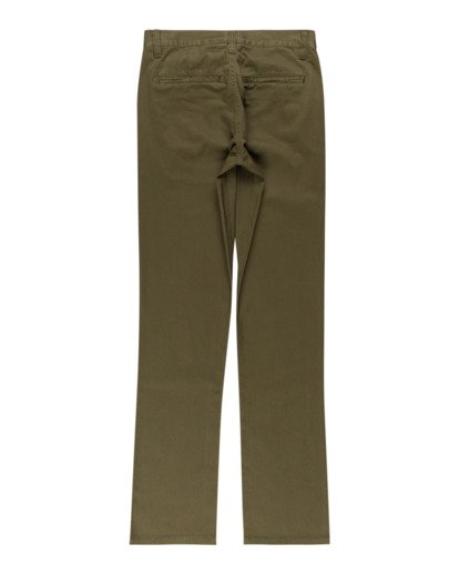 1 Howland Classic - Pantaloni Chino da Ragazzo Green Z2PTB1ELF1 Element