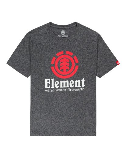 0 Vertical - T-Shirt for Boys Black Z2SSC8ELF1 Element