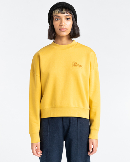 1 Baleek - Sweatshirt for Women Yellow Z3CRB3ELF1 Element