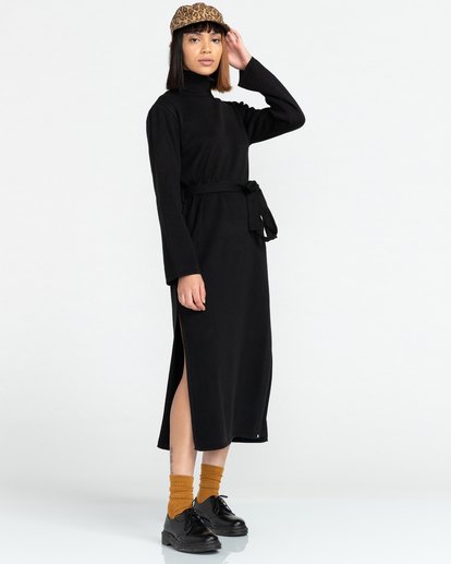 9 Olen - Maxi Dress for Women Black Z3DRC3ELF1 Element