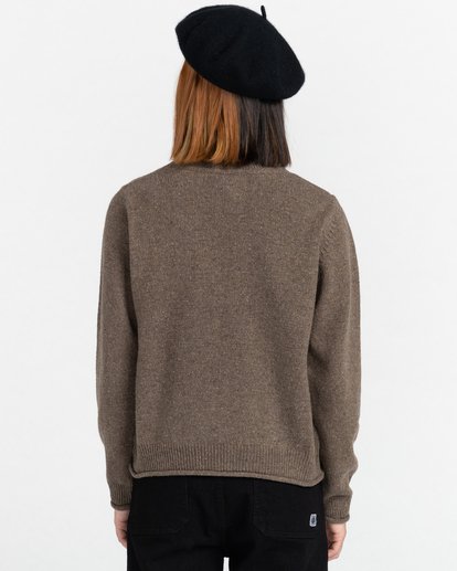 7 Roldal - Jumper for Women Brown Z3JPB1ELF1 Element