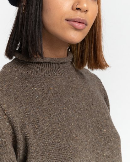 4 Roldal - Jumper for Women Brown Z3JPB1ELF1 Element