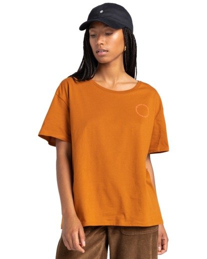 2 Exley - T-Shirt for Women Beige Z3SSD6ELF1 Element