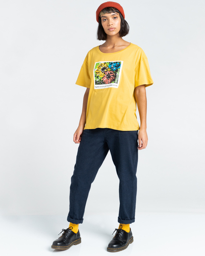 3 Toluca - T-Shirt for Women Yellow Z3SSE2ELF1 Element