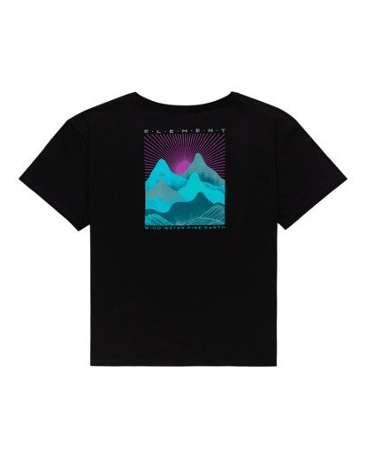 1 Lahotan - T-Shirt for Women Black Z3SSE6ELF1 Element