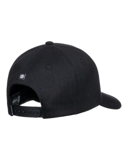 2 Wild - Strapback Cap for Men Black Z5CTD4ELF1 Element