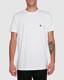 0 Cornell Short Sleeve Tee White 107004 Element