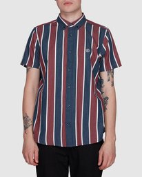 0 Icon Stripes Ss Blue 107214 Element