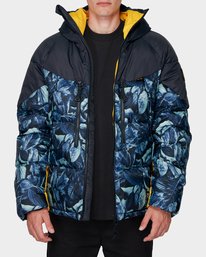 0 GRIFFIN HEAVY DOWN PUFFA JACKET Black 196465 Element