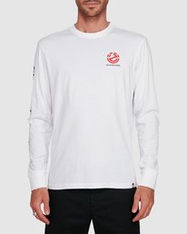 0 BANSHEE LONG SLEEVE TEE White 502053 Element