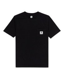 0 Basic Pocket Short Sleeve T-Shirt Blue ALBKT00101 Element