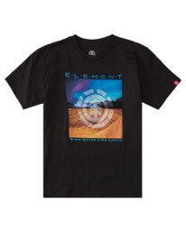 0 Boys' Dusky Short Sleeve T-Shirt Blue ALBZT00151 Element