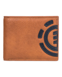 0 Daily Tri-Fold Wallet Brown ALYAA00105 Element