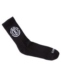 2 Frontboarded 2-Pack Crew Socks Black ALYAA00131 Element