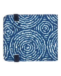 2 Endure Canvas Bi-Fold Wallet Blue ALYAA00135 Element