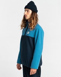 2 Abenaki Quarter-Zip Fleece Blue ALYFT00141 Element