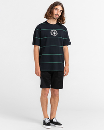 3 PUBLIC ENEMY X ELEMENT TARGET STRIPED SHORT SLEEVE T-SHIRT  ALYKT00130 Element