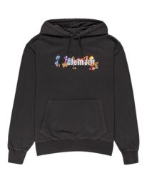 0 Vertical Shrooms Pullover Hoodie Black ALYSF00121 Element