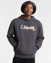 2 Vertical Shrooms Pullover Hoodie  ALYSF00121 Element