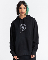 6 Public Enemy x ELEMENT Target Pullover Hoodie Black ALYSF00154 Element