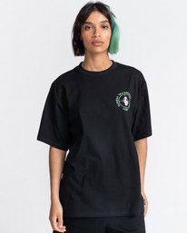 4 Public Enemy x ELEMENT Logo Short Sleeve T-Shirt Blue ALYSF00157 Element