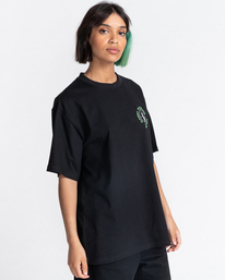 10 Public Enemy x ELEMENT Logo Short Sleeve T-Shirt Blue ALYSF00157 Element