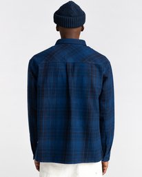 6 Wentworth Flannel Shirt Blue ALYWT00116 Element