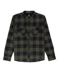 0 Tacoma Flannel Shirt Green ALYWT00121 Element