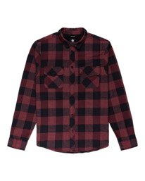 0 Tacoma Flannel Shirt Red ALYWT00121 Element