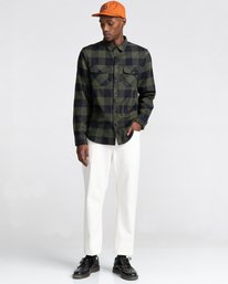 5 Tacoma Flannel Shirt Green ALYWT00121 Element