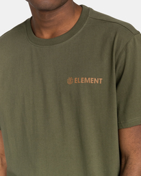 3 Blazin' Chest Short Sleeve T-Shirt Beige ALYZT00277 Element