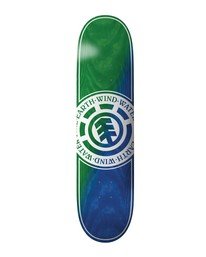 0 Seal Green Blue Skateboard Deck Multicolor BDLG3RGB Element