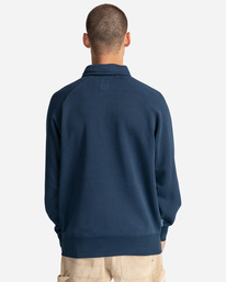 Tenakee - Sweat col polo zippé pour Homme Tenakee - Sweat col polo zippé pour Homme