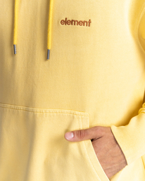 3 Cornell 3.0 - Sudadera con capucha para Hombre Amarillo C1HOB1ELP2 Element