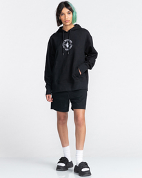 4 Public Enemy x Element Target - Felpa con cappuccio Black C1HOC4ELP2 Element
