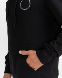 2 Delmar - Sudadera con capucha para Hombre Negro C1HOD1ELMU Element