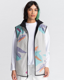 12 Pelago Vest - Unisex Reversible Jacket Grey C1JKC9ELP2 Element