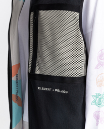 16 Pelago Vest - Unisex Reversible Jacket Grey C1JKC9ELP2 Element
