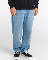 1 Harvester - Jeans da Uomo Black C1PNB2ELP2 Element