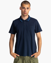 1 Myloh - Polo a maniche corte da Uomo Gray C1PPB1ELP2 Element