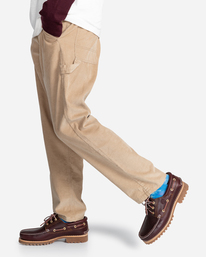 3 Highwater Work - Pantaloni da carpentiere in velluto da Uomo  C1PTB5ELP2 Element