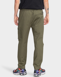 7 Howland Travel - Pantaloni Cargo da Uomo Green C1PTB8ELP2 Element